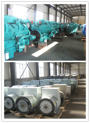 走近星光发电机组生产流程 焊接设备及配件制造风采